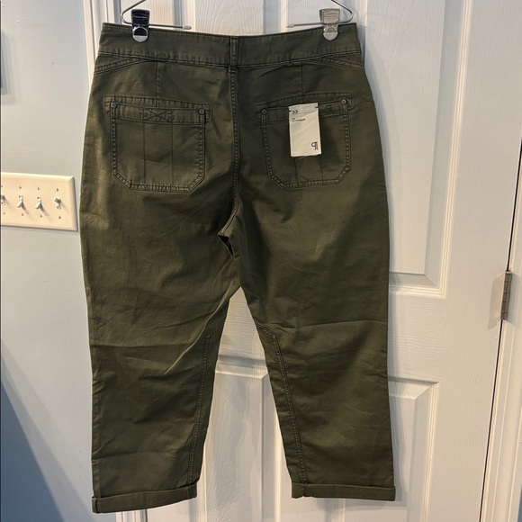 NWT Anthropologie Pilcro The Wanderer Pants in Moss, size 33 - Picture 9 of 13
